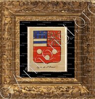 cadre-ancien-or-AGIS DE SAINT-DENIS_Noblesse d'Empire._France