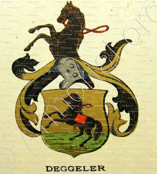 DEGGELER_Wappenbuch der Stadt Basel . B.Meyer Knaus 1880_Schweiz