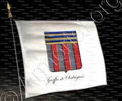 drapeau-GEOFFRE de CHABRIGNAC_Noblesse de France._France