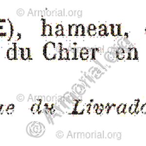 Le CHIER_Grand Diction. Hist. du depart. du Puy-de-Dôme. Tardieu, 1877._France.
