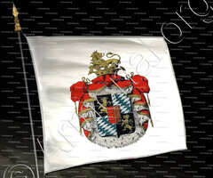 drapeau-MONCADA_Il blason in Sicilia. V. Palizzolo Gravina, 1870-75._Italia