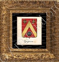 cadre-ancien-or-GRIGNAN_Noblesse de France._France