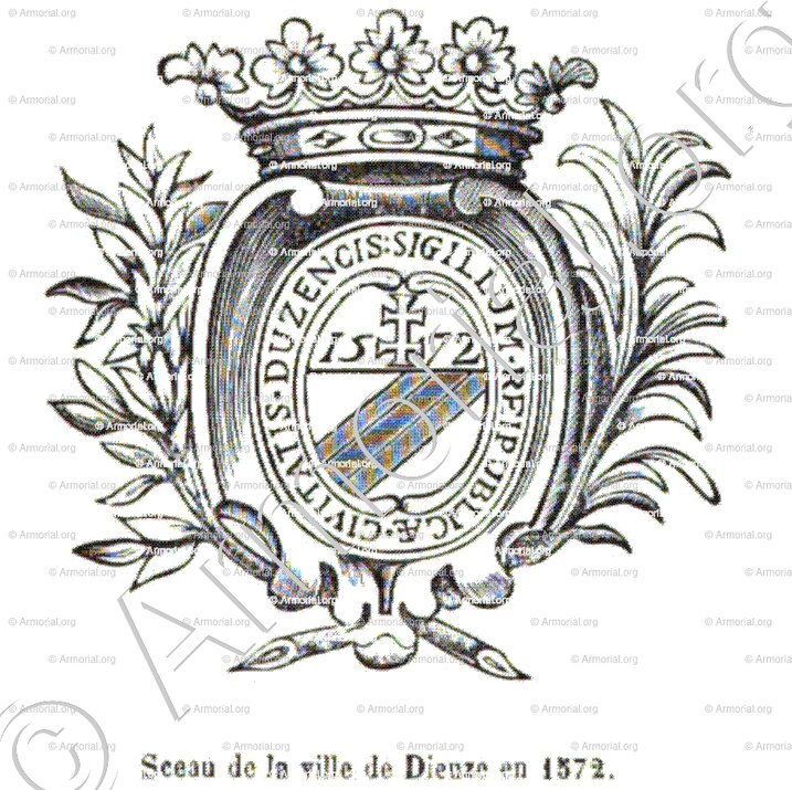 DIEUZE_1572. Lorraine_France