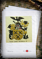 velin-d-Arches-DER MÜHLL_Wappenbuch der Stadt Basel . B.Meyer Knaus 1880_Schweiz