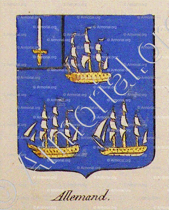 ALLEMAND_Noblesse d'Empire._France