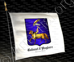 drapeau-CABANEL d'ANGLURE_Touraine, Anjou._France