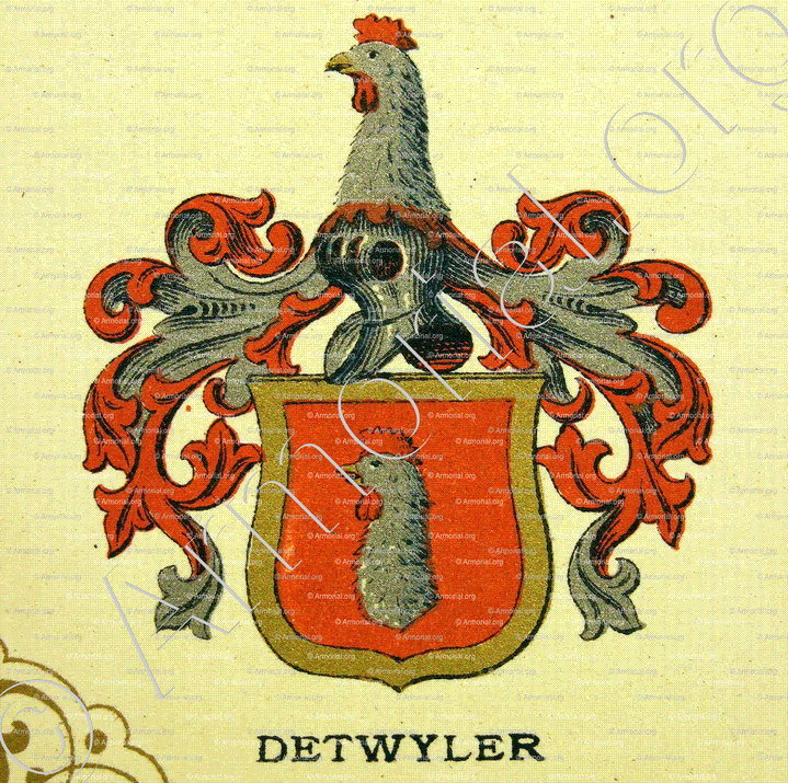 DETWYLER_Wappenbuch der Stadt Basel . B.Meyer Knaus 1880_Schweiz