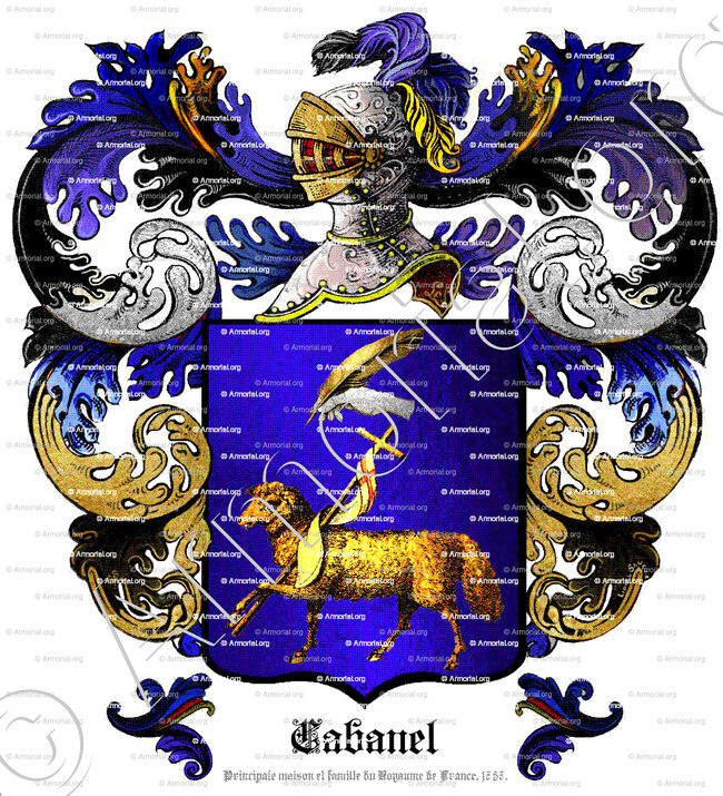 CABANEL_Principale maison et famille du Royaume de France, 1757._France..