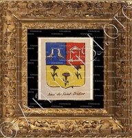 cadre-ancien-or-AME DE SAINT-DIDIER_Noblesse d'Empire._France