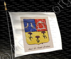 drapeau-AME DE SAINT-DIDIER_Noblesse d'Empire._France