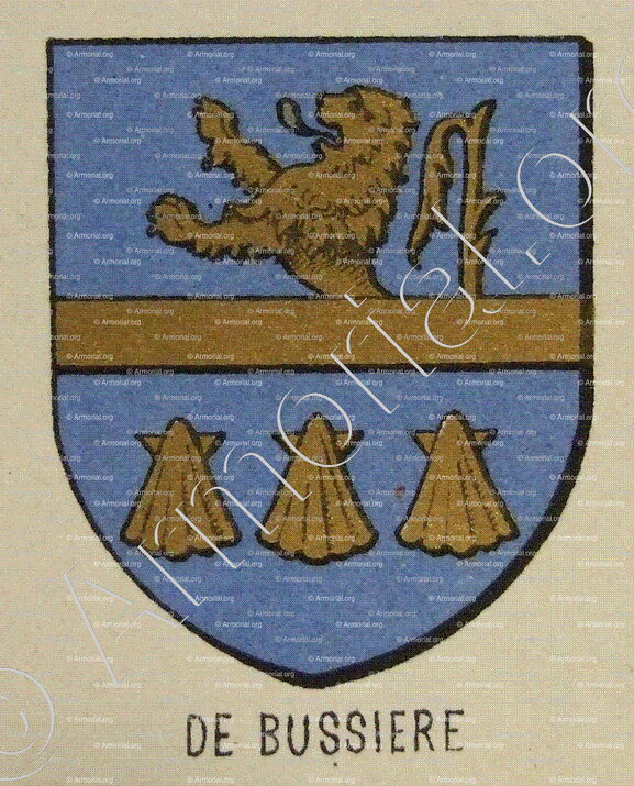 de BUSSIERE_Bourbonnais_France