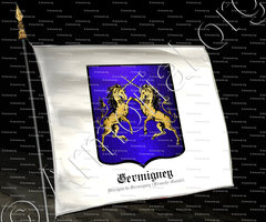 drapeau-GERMINEY_Marquis de Germigney_Franche-Comté._France