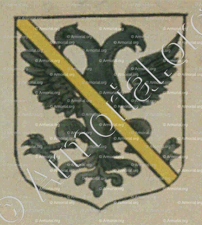 La Communauté des habitants du village de Minfeldt (Alsace)_Blason enregistré sous le règne de Louis XIV_France 