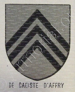 De CALISTE d'AFFRY
