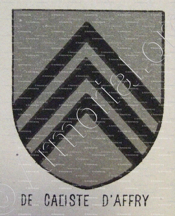 De CALISTE d'AFFRY_Bourbonnais_France