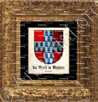 cadre-ancien-or-Du BREIL LE BRETON_Bretagne_France
