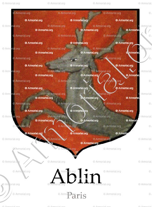 ABLIN_Paris, 1696._France