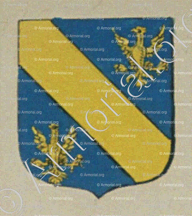 FEIDOLSHEM (Alsace)_Blason enregistré sous le règne de Louis XIV_France 