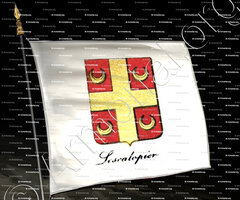 drapeau-LESCALOPIER_Noblesse de France._France