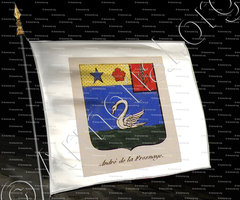 drapeau-ANDRE DE LA FRESNAYE_Noblesse d'Empire._France
