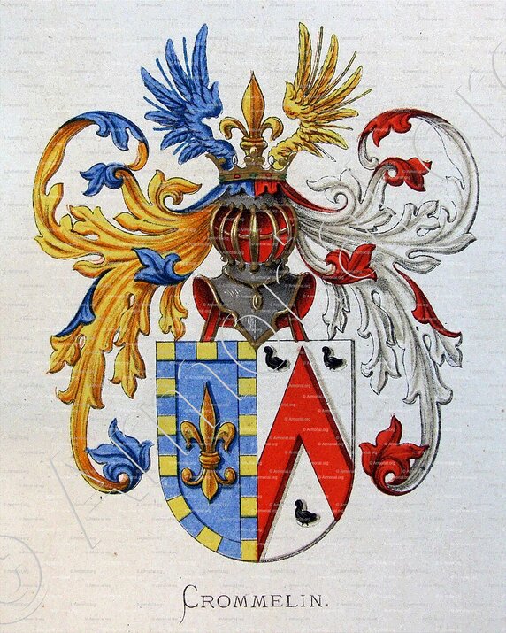 CROMMELIN - Wapenboek van den Nederlandschen Adel. (J.B. Rietstap). - Nederland (i)