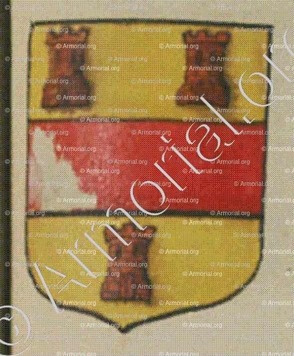 La Communauté des habitants du village de Mittelhoussen (Alsace)_Blason enregistré sous le règne de Louis XIV_France 