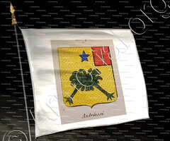 drapeau-ANDREOSSI_Noblesse d'Empire._France