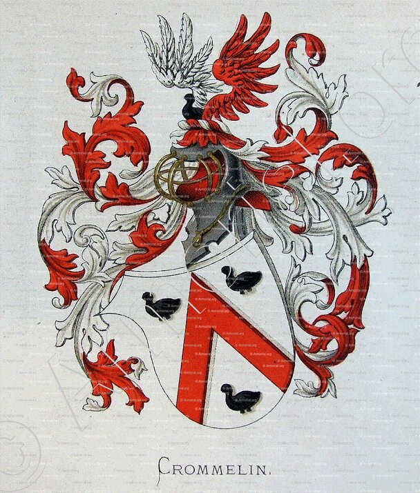 CROMMELIN - Wapenboek van den Nederlandschen Adel. (J.B. Rietstap). - Nederland (ii)