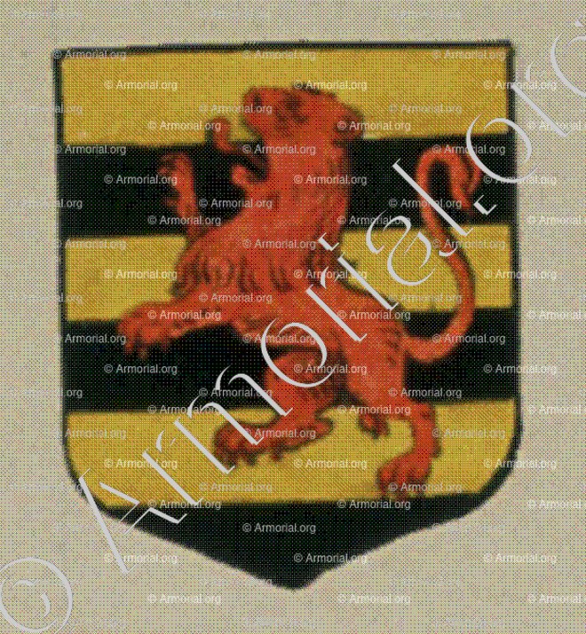 La Communauté des habitants du village de Mittelmouspach (Mittelmuspach) (Alsace)_Blason enregistré sous le règne de Louis XIV_France 