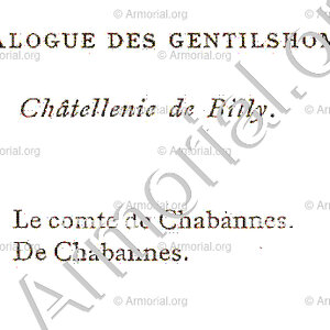 de CHABANNES_Armorial du Bourbonnais (Cte G. de Soultrait, 1890)_France (vi)+