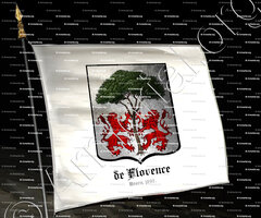 drapeau-de FLORENCE_Béarn, 1697._France