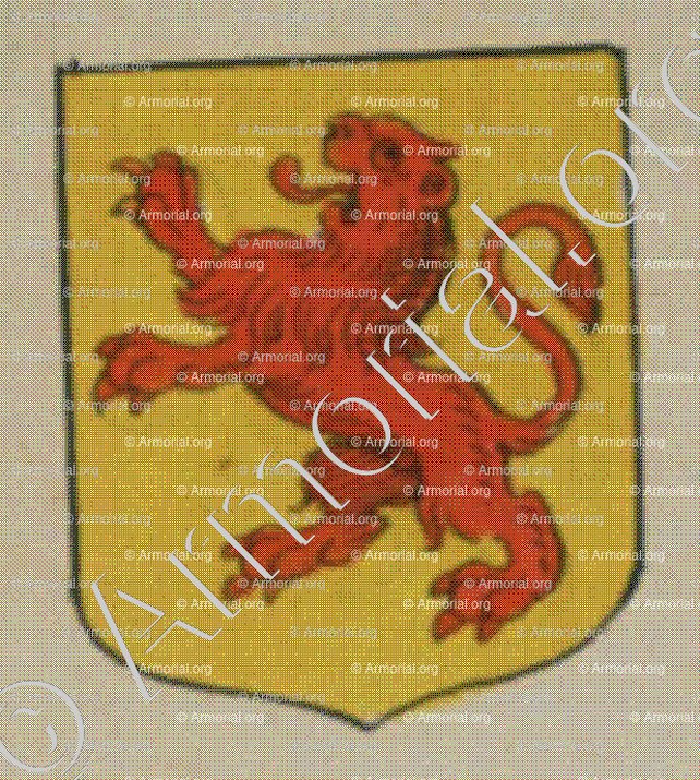 AUBERRIN (Alsace)_Blason enregistré sous le règne de Louis XIV_France 
