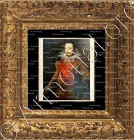 cadre-ancien-or-Antonio III MONCADA ARAGONA_Castellammare del Golfo. Sicilia._Italia