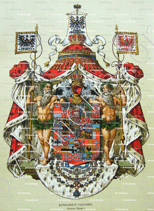 PRUSSE_Royaume de Prusse_Empire allemand.