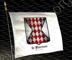 drapeau-de FLORENCE_Béarn, 1698._France
