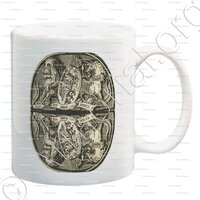 mug-DIEU ET MON DROIT_cri de guerre de la monarchie britannique._Royaume-Uni