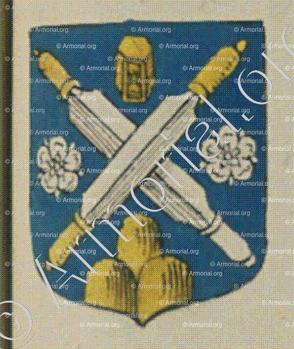 AUFFDERBRUCK (Alsace)_Blason enregistré sous le règne de Louis XIV_France 