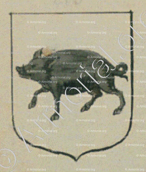 FELTZ (Alsace)_Blason enregistré sous le règne de Louis XIV_France 