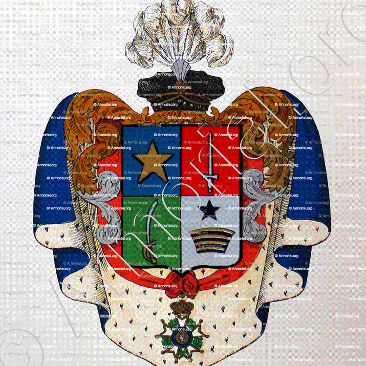 BORDESSOULE_Baron d'Empire, 1813. Comte en 1816._France