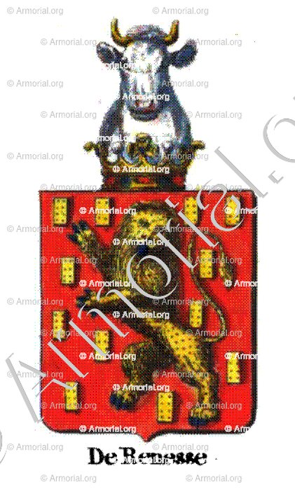 DE RENESSE_Armorial royal des Pays-Bas_Europe