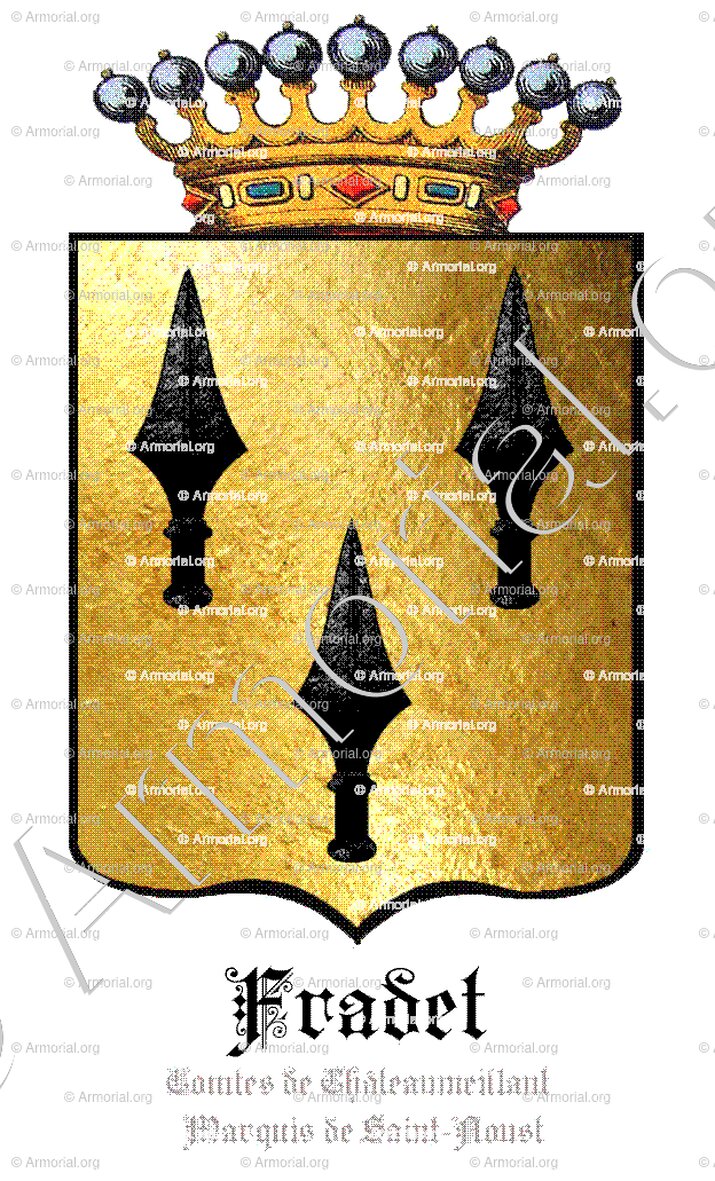 FRADET_Ctes de Châteauneilla Marquis de St. Aoust._France (1)