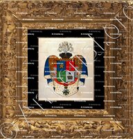 cadre-ancien-or-TARDIF de POMMEROUX de BORDESOULE_Baron d'Empire, 1813. Comte sous la Restauration en 1816._France