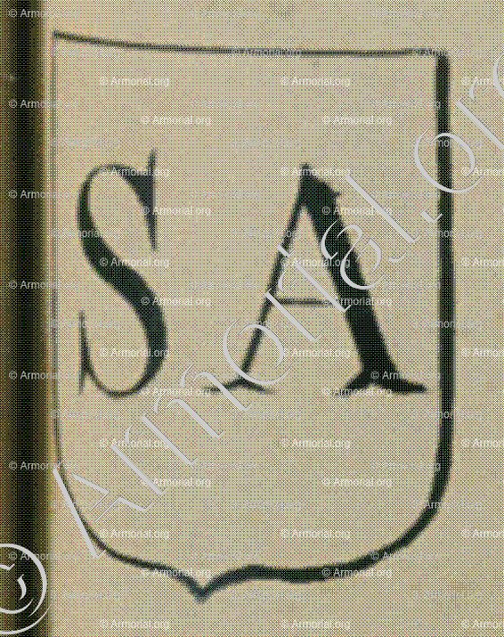 AUSBERG (Alsace)_Blason enregistré sous le règne de Louis XIV_France 