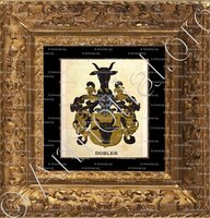 cadre-ancien-or-DOBLER_Wappenbuch der Stadt Basel . B.Meyer Knaus 1880_Schweiz