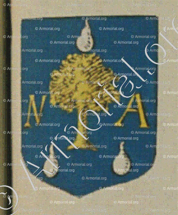 AUTRIEUX (Alsace)_Blason enregistré sous le règne de Louis XIV_France 