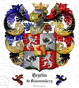 HEGELIN de STRAUSSENBERG