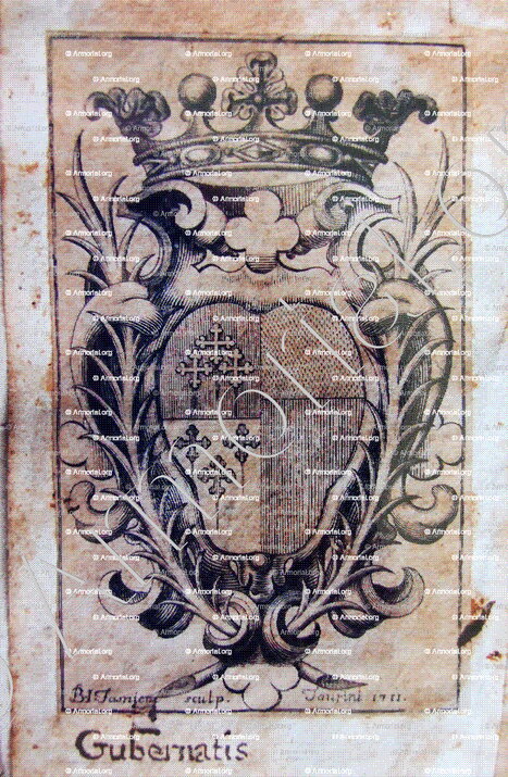 GUBERNATIS_Piemonte, Contea di Nizza_Ducato di Savoia, Regno di Sardegna.