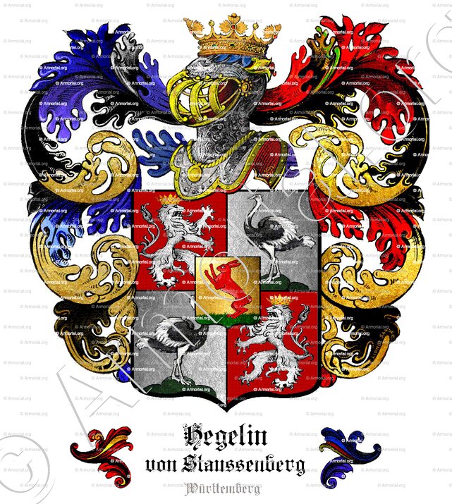 HEGELIN von STRAUSSENBERG_Württemberg_Deutschland ()