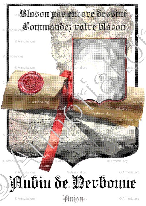 AUBIN de NERBONNE_Anjou_France +