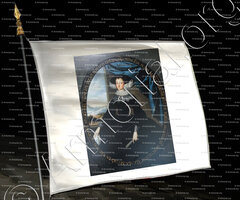 drapeau-Maria Enriquez de RIBERA_Duchessa di Alcala. Castellamarre del Golfo. Sicilia._Italia